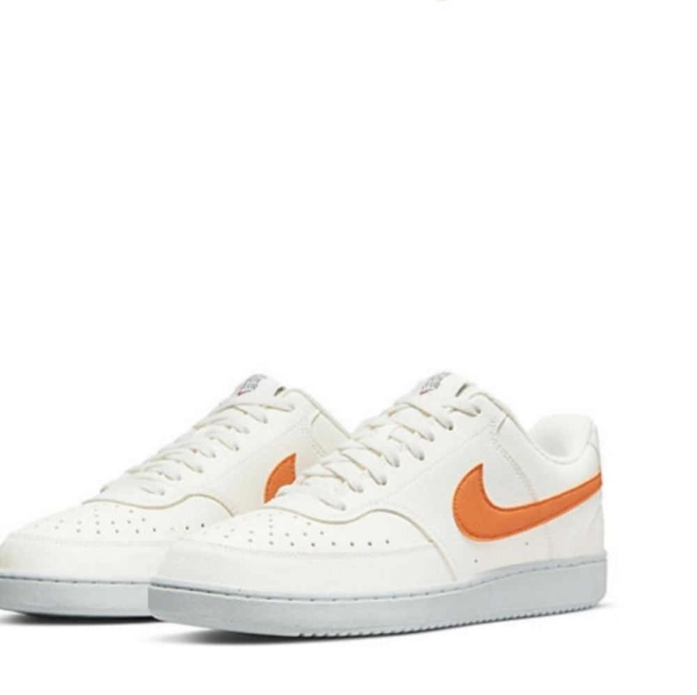 Nike low court vision off white
